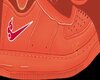 Orange Nikes