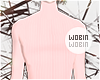 .W Turtle Neck Pinku