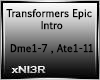 Transformers Epic Intro