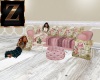 shabby chic couch set