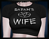Goth Shirt Satan's Wife