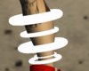 white leg rings