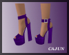 Platform Heels Purple