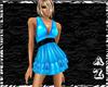 Blue PVC Dress