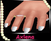 AXL Nails white Glam DH