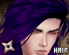 ✘ Noir Hair Purple