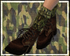 Army brown shoes-M-