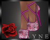 Quey heels pink