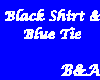[BA] Black & Blue Shirt