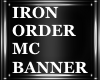 IRON ORDER MC Banner