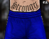 ez. Skinny Blue Jogger
