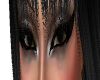 black 2 iris eyes doll