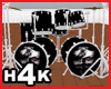 H4K Goth Drum Kit
