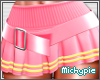 Pleated Skirt & Belt