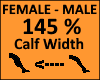 Calf Scaler 145%