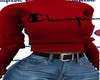 Red Champion Sweater