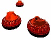 Red Flames Bumper Floats