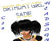 [C29] BIRTHDAY SADIE 