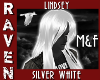 M&F LINDSEY SILVER WHITE