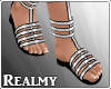 [R] Sandals - White