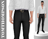 ♕ Aldrin Black Pants