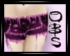 (OBS) Pink denim shorts