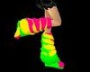 NeonColored MonsterBoots
