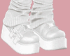 Y*Grunge Boots White