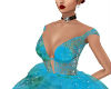 Turquoise Ballgown