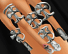 Chrome ring set