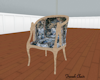 French Chair -blue