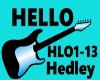 HELLO BY HEDLEY