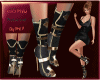 Arena Gold&Black Boots
