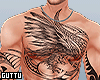 Eagle Tattoo + Necklace
