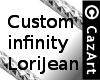 Custom Infinity Ring LJ