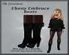 [TB]Ebony Embrace Boots
