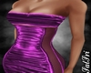 Purple Leather Gown