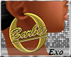 |Exo|Barbie Gold Earring