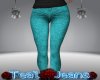 [AB]Teal Jeans