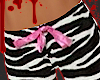 ! zebra pj bottoms <3