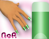 Green/FrenchManicure