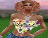 Spring Floral Top Big