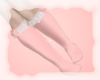 A: Lace bow socks