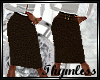 Chocolate Tweed Skirt