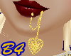 (b4) Gold Lip Chain Hrt