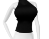 BY - Back Halter Top Blk