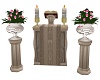 podium 4 wedding gold
