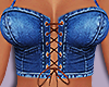 Jean Laced Up Top