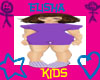 Elisha Purple Playsuit
