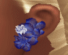 SM Blue Flower Earings 